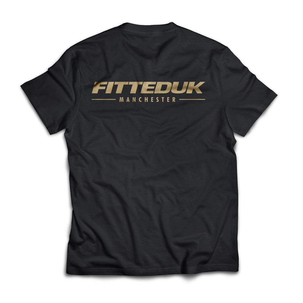 FittedUK Basic T-Shirt, Black